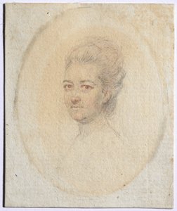 Portræt af en kvinde, ca. 1775.