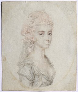 Portræt af en kvinde, ca. 1776.