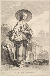 Æggehandleren, 1741-63. af John Ingram