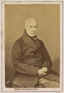 [George Hamilton Gordon, 4. jarl af Aberdeen].