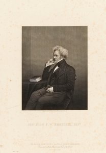 Sir John Frederick William Herschel (1792-1871), ca. 1860 (stikkelgravering)