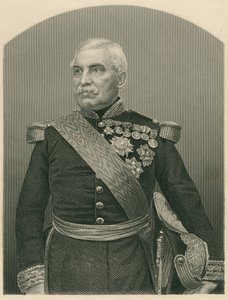 Amable Jean Jacques Pelissier (1794-1864) hertug af Malakoff af John Jabez Edwin Paisley Mayall