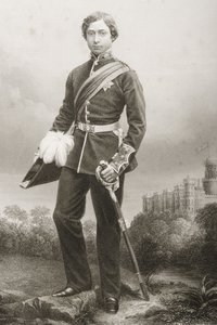 Albert Edward (1841-1910) graveret af D.J. Pund fra et fotografi, fra 