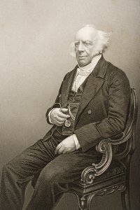 Andrew Reed (1788-1862) graveret af D.J. Pund fra et fotografi, fra 