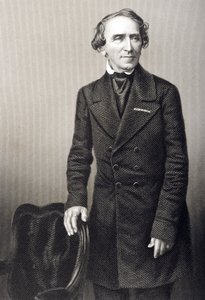 Giacomo Meyerbeer (1791-1864) graveret af D.J. Pund fra et fotografi, fra 