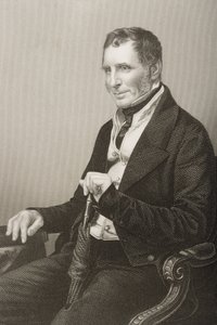 Joseph Warner Henley (1793-1884) graveret af D.J. Pund fra et fotografi, fra 