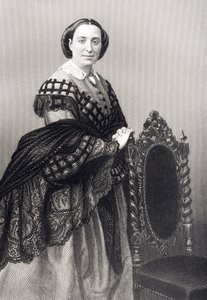 Madame Rosino Penco (1823-94) graveret af D.J. Pund fra et fotografi, fra 