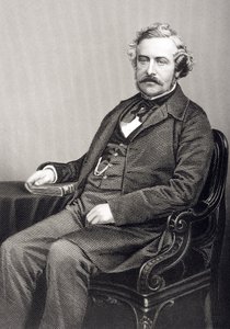 Martin Farquhar Tupper (1810-89) graveret af D.J. Pund fra et fotografi, fra 