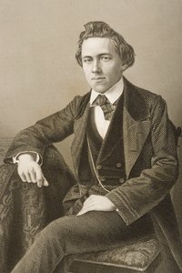 Paul Charles Morphy (1837-84) graveret af D.J. Pund fra et fotografi, fra 