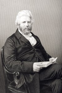 Robert Chambers (1802-71) graveret af D.J. Pund fra et fotografi, fra 