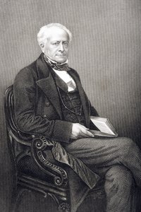 Sir Fitzroy Kelly (1796-1880) graveret af D.J. Pund fra et fotografi, fra 