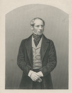 Sir John Somerset Pakington, graveret af D.J. Pound efter et fotografi, fra "The Drawing-Room of Eminent Personages, Volume 2", 1860 af John Jabez Edwin Paisley Mayall