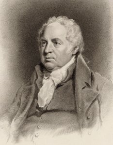 Portræt af violinisten og komponisten William Shield 1748-1829, 1822. af John Jackson