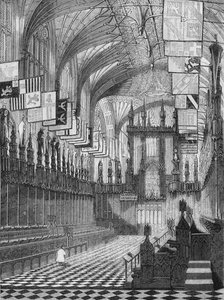 St. Georges Chapel, Windsor, 1845