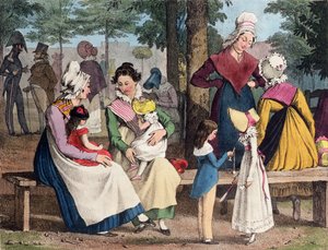 Barnepige, 1820
