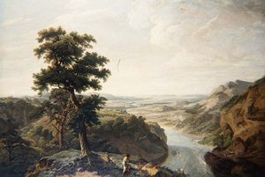 Severn-floden, med udsigt mod havet