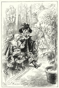 Lady Bettys maskerade (litho) af John Jellicoe