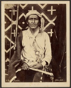 En navajo-shaman af John K. Hillers