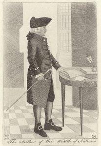 Adam Smith, forfatteren af "Nationernes rigdom af John Kay