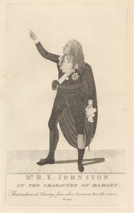 H. E. Johnston i Hamlets karakter af John Kay