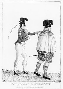 Petticoat Government, eller den grå hoppe er den bedre hest, 1795
