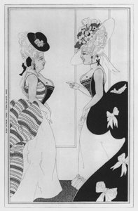 Illustration til Love for Love af William Congreve (litho)