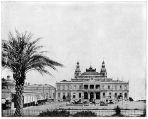Kasino, Monte Carlo, slutningen af det 19. århundrede. af John L. Stoddard