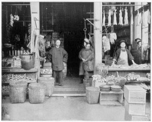 Chinatown, San Francisco, slutningen af det 19. århundrede.