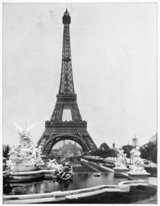 Eiffeltårnet, Paris, slutningen af det 19. århundrede.