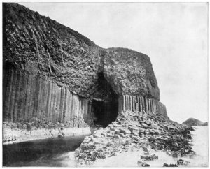 Fingals Cave, Skotland, slutningen af det 19. århundrede af John L. Stoddard