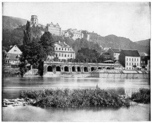 Heidelberg Slot, Tyskland, slutningen af det 19. århundrede. af John L. Stoddard