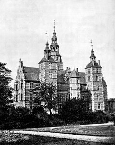 Rosenborg Slot, København, Danmark, 1893. af John L. Stoddard
