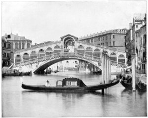 Rialto, Venedig, slutningen af det 19. århundrede. af John L. Stoddard