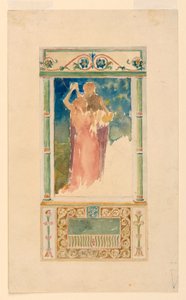 Design til et mindevindue af John La Farge