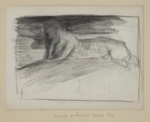 Studier for Emerson af John La Farge