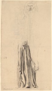 Study for Moses - Trinity Church, Boston af John La Farge