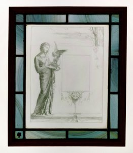 Dette var en spray, som fuglen klamrede sig til af John La Farge