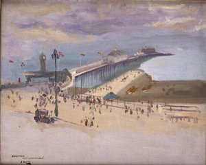 Brighton fra Royal Albion af John Lavery