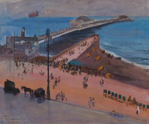 Brighton fra Royal Albion af John Lavery