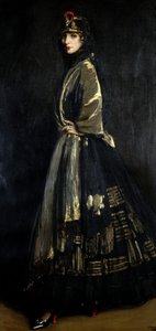 Hassel i sort og guld, 1916 af John Lavery