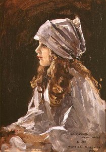Portræt af kunstnerens datter, Alice af John Lavery