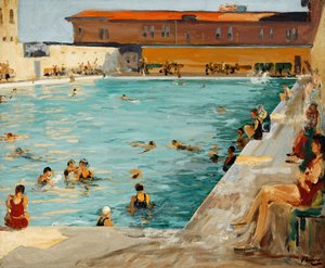 Folkets Pool, Palm Beach af John Lavery