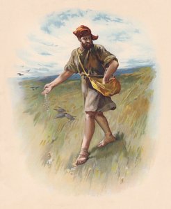 Sædemanden (farvelitografi) af John Lawson