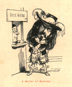 A Matter of Business, 1897. af John Leech