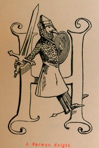 En normannisk ridder, c1860, c1860 af John Leech