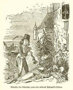 Blondel, Minstrel, Under Murene i Richards Fængsel af John Leech