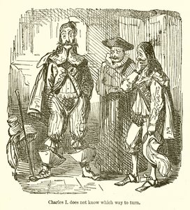 Charles I ved ikke, hvilken vej han skal vende