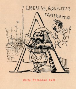 Jeg er romersk statsborger, 1852 af John Leech