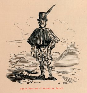 Fancy portræt af inspektør Balioi, c1860, c1860 af John Leech