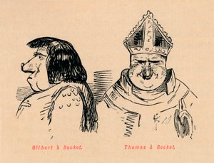 Gilbert a Becket, Thomas a Becket, c1860, c1860 af John Leech